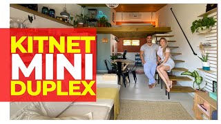 MEZANINO FEZ KITNET VIRAR DUPLEX INCRÍVEL  GRANDES IDEIAS PARA AUMENTAR PEQUENOS ESPAÇOS [upl. by Leandre407]