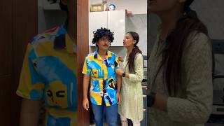 Karwa chauth par world cup 😂 shorts comedy shortswale [upl. by Ravens729]