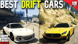 10 Great Drift Cars In GTA Online [upl. by Nnailuj]