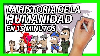 🌍La HISTORIA DEL MUNDO en 15 minutos🌍  Resumen de la historia de la HUMANIDAD [upl. by Deryl]