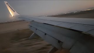 Smoothest Ryanair landing at Murcia 13th October 2022 flight FR470 [upl. by Liv]