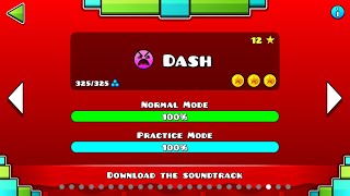 Geometry Dash 22 – “Dash” 100 Complete All Coins [upl. by Reiner]