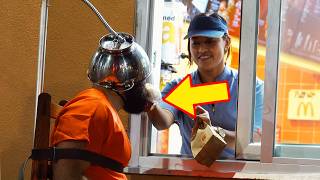 Electric Chair at the Drive Thru Prank ⚡🪑 [upl. by Socher]