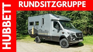 6m 🟥 RUNDSITZGRUPPE WOHNMOBILE 2025 Röhn Camp The Renegade Sprinter 4x4 Made in Germany [upl. by Inilahs]