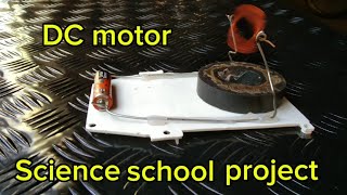 Science school project DC motor [upl. by Tnert773]