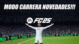 FC25 MODO CARRERA NOVEDADES [upl. by Brottman298]