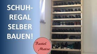 Schuhregal selber bauen [upl. by Sparhawk788]