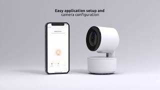 Nexxt Solutions  NEW Smart WIFI indoor PTZ camera NHCP710 [upl. by Nairadas430]