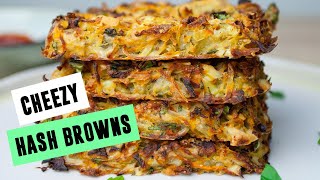 Cheezy Hash Browns  SO VEGAN [upl. by Horner]