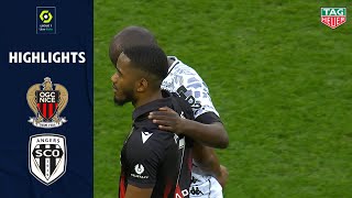 OGC NICE  ANGERS SCO 3  0  Highlights  OGCN  SCO  20202021 [upl. by Krebs]