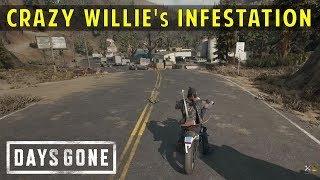 Crazy Willies Infestation  Clear All Nests  Days Gone Gameplay Walkthrough [upl. by Wakefield]