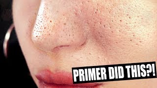 STOP Using Pore Minimizing Primer If You Have Large Pores The Truth [upl. by Otrebile]