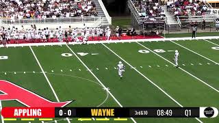 Appling County Pirates Football vs Wayne County Yellow Jackets Football [upl. by Jody]