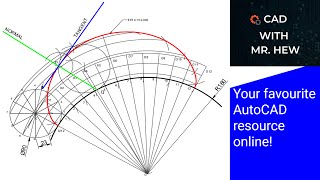 How to draw epicycloid AutoCAD Part 1 of 3 [upl. by Ebaj]