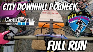 City Downhill Pößneck Full Run Denny Tischendorf [upl. by Joung]