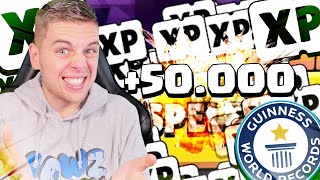 50000 XP IN 1 VIDEO NIEUW WERELD RECORD 🏆 [upl. by Aninat]