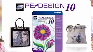 Brother PEDESIGN® 10 Software Overview [upl. by Erlina]