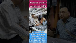 Manufacture of Leather Jacket in Delhi Premium Leather Jackets trending manufacturer leather [upl. by Jahdol397]