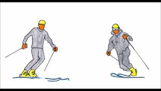 First days on telemark skis [upl. by Lyons481]