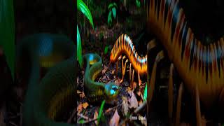 👀 Snake vs Giant Centipede Epic Fight on the Forest Floor 👀 [upl. by Adohr270]