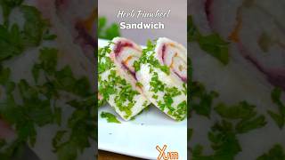 Herbal sandwich food trending sandwich vegsandwich recipe foodie easyrecipe breakfasting [upl. by Nollahp]