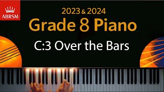 ABRSM 2023 amp 2024  Grade 8 Piano exam  C3 Over the Bars  J P Johnson [upl. by Lacie453]