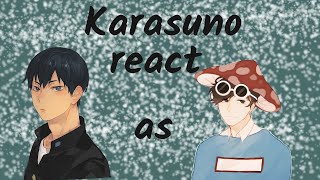 Karasuno react Kageyama as GeorgeNotFound 2 DnfDreamNotFound e YamaKage 13 [upl. by Ahsat]