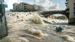 Top 35 minutes of natural disasters caught on camera Most hurricane in history Spain [upl. by Ecadnac]