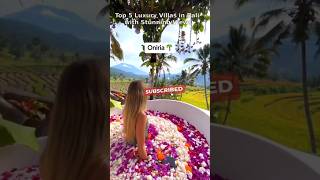 Top 5 Luxury Bamboo Villas in Bali with Stunning Views🌺bamboo villasbali [upl. by Ylagam]