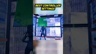 NEW Best Controller SETTINGS For AIMBOT fortnite shorts [upl. by Ajna]