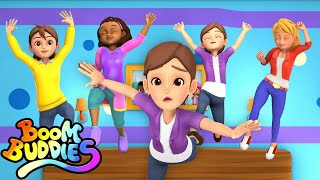 five little mommies jumping on the bed  boom buddies  Nursery Rhymes and Baby Songs  Kids Tv [upl. by Kahl]