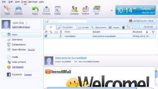 IncrediMail How to Change Your Email Password [upl. by Airotnahs576]