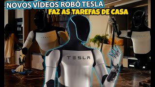 ROBÔ da TESLA está INCRÍVEL [upl. by Nwadal150]