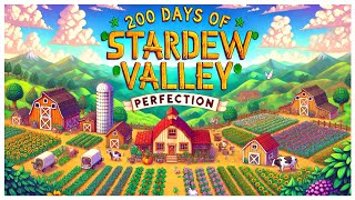 Day 165  Stardew Valley Perfection  Long Play [upl. by Ayekin826]