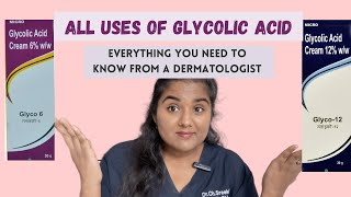 Glycolic acid creamuses glyco 6 amp glyco 12 cream advantages in skin care amp get rid of tan [upl. by Yt]