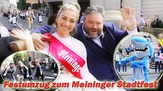 Festumzug zum Meininger Stadtfest [upl. by Odel]