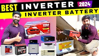 Best Inverter and Battery for Home 2024  Best Inverter for home 2024  Best Inverter battery 2024 [upl. by Hellene]