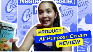 NESTLÉ All Purpose Cream  Food Review  0056 [upl. by Stepha365]