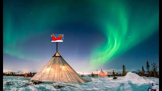 Stuck In The Smoke Hole Of Our Tipi Shoshone Christmas Song  Elder Oldhands [upl. by Eltotsira73]