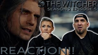 The Witcher Season 2 Episode 5 Turn Your Back REACTION [upl. by Aerdnas]