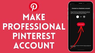 How to Create Pinterest Business Account in 1 Minute [upl. by Merari]