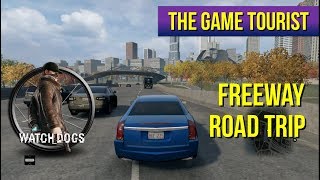 The Game Tourist Watch Dogs  Freeway Road Trip Chicago daytime [upl. by Indyc]