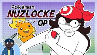 Jaiden Animations Pokémon Nuzlocke the Anime OP [upl. by Haisi]