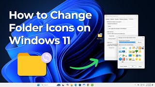 How to Change Folder Icons on Windows 11 [upl. by Holna]