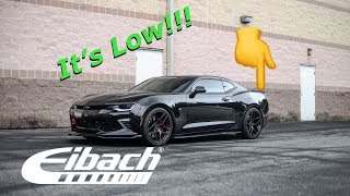 Eibach ProKit 2017 Camaro SS 1LE Lowered Install Guide [upl. by Etta926]