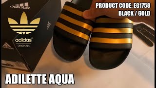 ADIDAS ADILETTE AQUA SLIDES  Watch Before You Buy [upl. by Ysdnyl24]