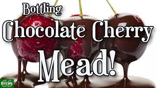 Bottling and BackSweetening Cherry Chocolate Mead  Its been a YEAR [upl. by Bonni]