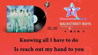 KARAOKEANDO  Backstreet Boys  Spanish Eyes Karaoke [upl. by Redford718]