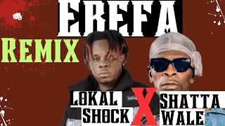 Lokal shock ft Shatta Wale  EBEFA Remix Lyrics Video And Visualizer [upl. by Sigvard]