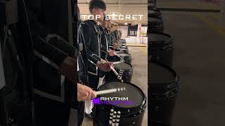 Top Secret Drum Corps plays really fast🥁 😈 [upl. by Melonie]